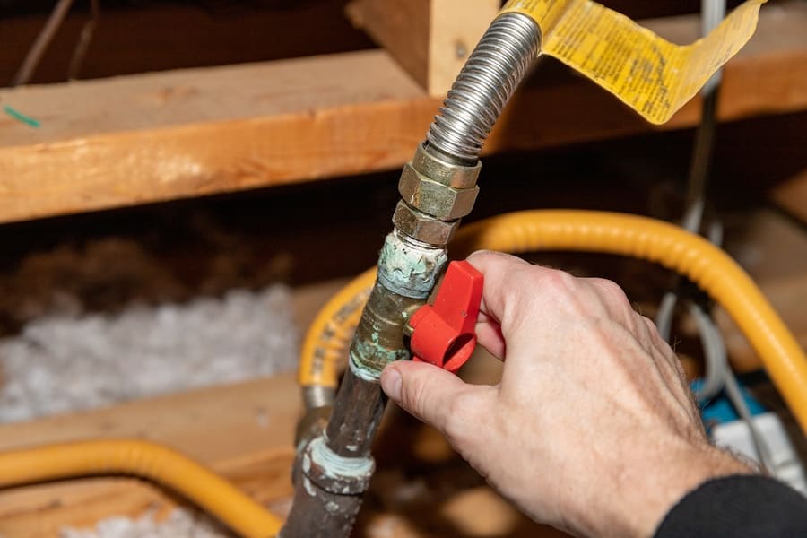 Gas pipes